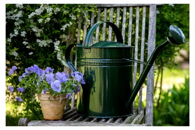 Produktbild von Gießkanne 10 Liter Grün Metall Zinkkanne