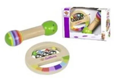 Zdjęcie produktu dla Eichhorn Music Set with Grasping Toy, Zestaw zabawek muzycznych, 1 lat(a), Wielobarwny