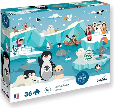 Image de Puzzle Eskimos 36 pcs