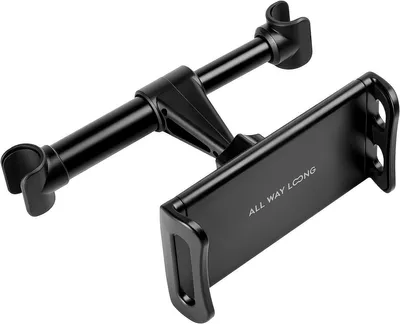Produktbild von Tablet-Halterung Auto Kopfstütze – Für iPad, Tablet & Smartphone – Autozubehör – Universal – Schwarz