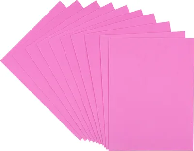 Produktbild von VBS Moosgummi, 2 mm, 40 x 30 cm, 10 Stück Pink