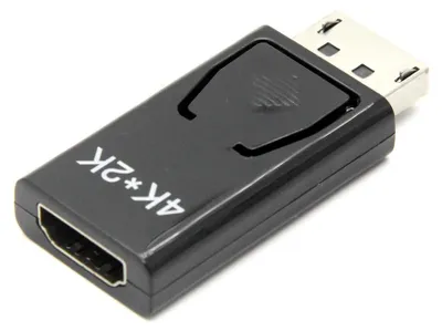 Produktbild von PremiumCord-Adapter DisplayPort – HDMI, 4K@30Hz männlich/weiblich, vergoldete Anschlüsse (kportad24)