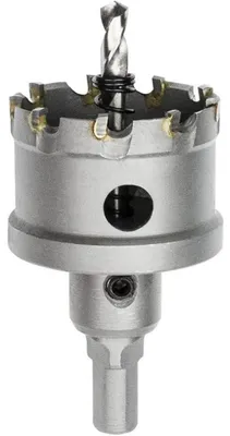 Produktbild von Lochsäge Hartmetall TCT Bohrer für Edelstahl Eisen Holz Kunststoff 48mm