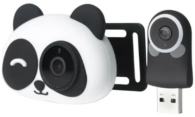Productafbeelding van 4smarts Draadloze CarPlay-camera-adapter, Panda, zwart