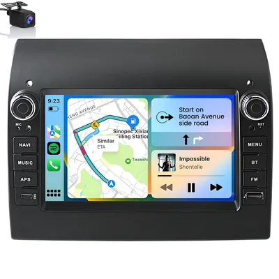 Image de Autoradio Hexinex 2DIN Android 15 pour Fiat Ducato / Peugeot Boxer / Citroën Jumper (2012-2020) 7 pouces, 4 cœurs, 2 Go + 64 Go, Wi-Fi
