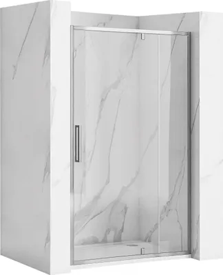 Zdjęcie produktu dla Drzwi Prysznicowe Rea Rapid Swing 120 Chrome 0,6X120X195Cm
