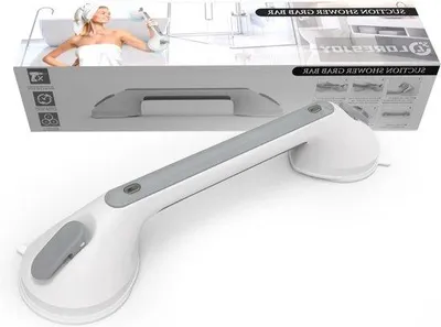 Obrázok produktu pre 40 cm kúpeľňová rukoväť pre seniorov s prísavkou