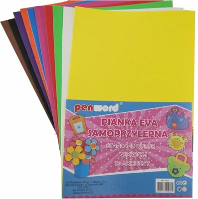 Immagine prodotto di Schiuma standard autoadesiva 20x30 10 pz