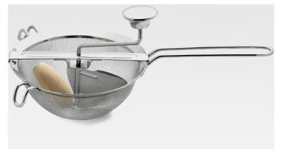 Produktbild von Passiersieb aus Edelstahl, Silber, 20 cm
