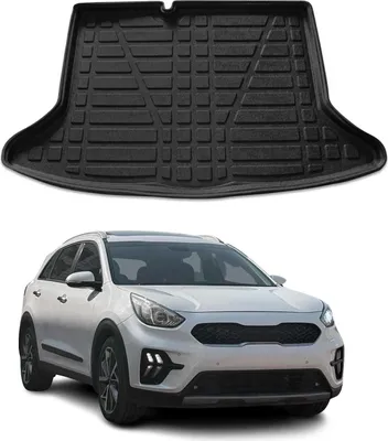 Produktbild von Kofferraumwanne Laderaumwanne für Kia Niro 2016-2021 5tür Gummi TPE Schwarz