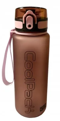 Produktbild von BRISK 600 ml Trinkflasche COOLPACK BPA-FREI DUNKELPASTELLROSA ROSES