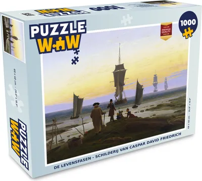Obrázek produktu pro MuchoWow MuchoWow® Puzzle 1000 ks Fáze života - Obraz, Caspar David Friedrich