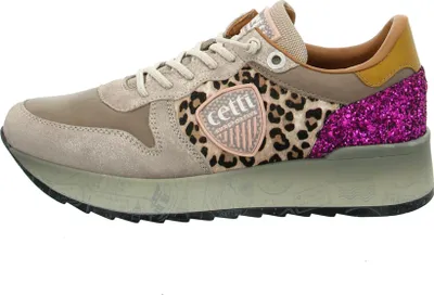 Produktbild von Cetti Plateau Schnürschuhe Damen 31383933333731 Beige 36 EU