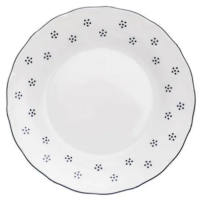 Produktbild von Flacher Teller, tschechisches Porzellan, Verona, 25 cm, valbella, G. Benedikt