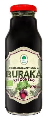 SOK Z BURAKA KISZONEGO BIO 270 ml - DARY NATURY