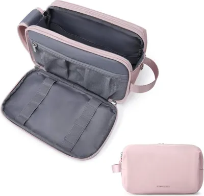 Produktbild von Kulturtasche Herren Travel Organizer Dopp Kit Wasserabweisend Rasiertasche Toilettenartikel (Large