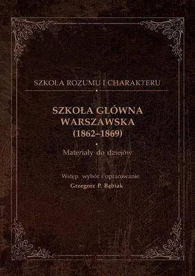 Produktbild von Szkoła Główna Warszawska (1862-1869)
