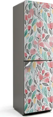 Produktbild von Zarte Wandstruktur – Kühlschrank Aufkleber – Klebefolie Kühlschrank – Kühlschrank Nachbildung – Kühlschrankfolie selbstklebend – Küchen Nachbildungation – 60x205 cm