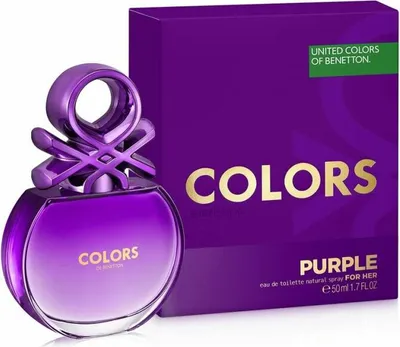 Zdjęcie produktu dla BENETTON Colors Purple Woman EDT 50ml
