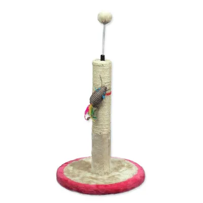 Immagine prodotto di MAGIC CAT Stella tiragraffi con giocattolo beige-rosa 45 cm 1 pz