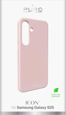 Obrázok produktu pre PURO ICON, Ochranný obal, Samsung, Galaxy S25, 15,8 cm (6.2"), Ružová