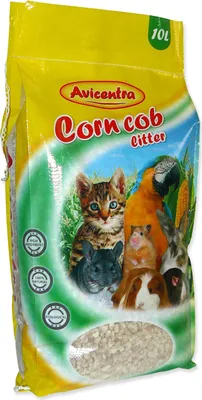 Obrázok produktu pre Avicentra kukuričná podstielka 10l hrubá
