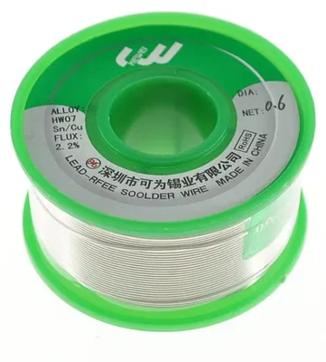 Produktbild von Lötzinn - Lötdraht - Bleifrei - 0,3 mm - 100 g