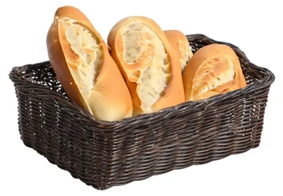 Produktbild von Kesper 17863 Brotkorb aus Kunststoffgeflecht, 32 x 26 x 11 cm, braun-schwarz