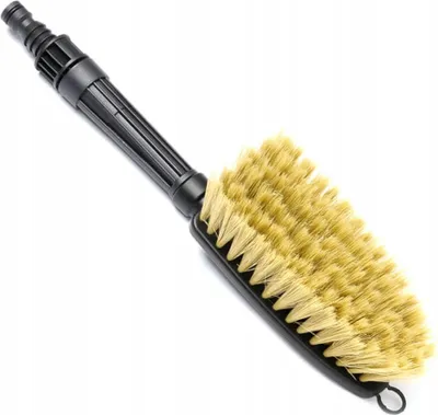 Produktbild von ToM-PaR Autowaschbürste mit Schlauchanschluss “Z Sanft” 33 cm - Ergonomisch Auto Waschbürste - Dauerhaft Waschbürste Auto - Auto Bürste - Fachmann Autopflege - Auto Zubehör
