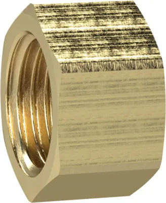Produktbild von Riegler Verschlusskappe (Sechskant-Ausführung), G 1/2, SW 23, Messing