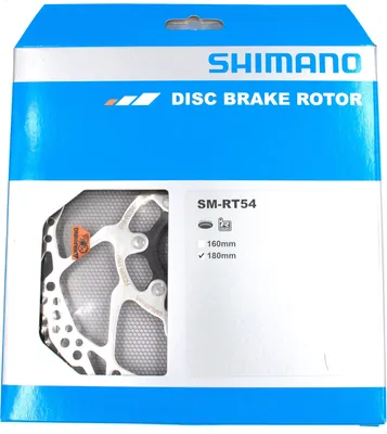 Obrázek produktu pro Kotouč Shimano SM-RT54M 180 mm Center Lock součástí vnější Lock Ring ESMRT54MI3