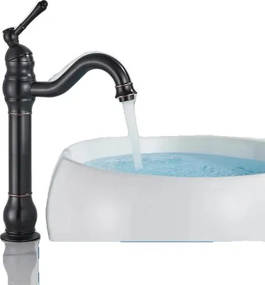 Produktbild von Badezimmerarmatur, Antik Messing, Aufsatzmontage