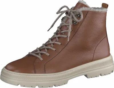 Produktbild von Paul Green 5287 05 Damen Schnür-Boots Braun Cognac, Braun, Gr. 61/2