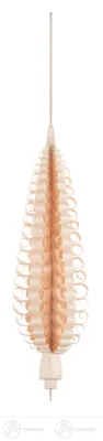 Produktbild von Ersatzteile & Bastelbedarf Spanbaum mit Bohrung und Pyramidennadel Höhe ca 20 cm NEU
