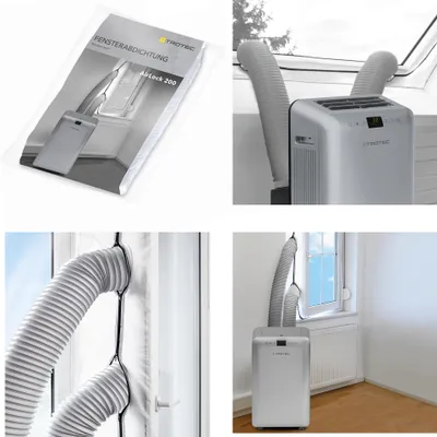 Produktbild von TROTEC AirLock 200 Fensterabdichtung für Klimageräte und Ablufttrockner Hot Air Stop