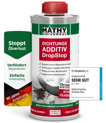 Produktbild von MATHY-DropStop Dichtungs-Additiv 250 ml - Öl-Additiv gegen Ölverlust