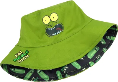 Image de Rick And Morty - "I'm Pickle Rick" Chapeau mou pour homme, réversible NS9193 (Taille unique) (Vert)