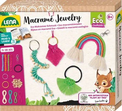 Produktbild von Lena 42839, Bastelset für Kinder, 8 Jahr(e), Mehrfarbig