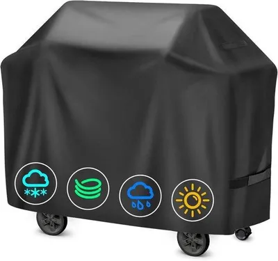 Produktbild von Wetterfeste quadratische BBQ-Abdeckung, 147x61x117cm, UV-Schutz