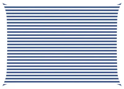 Obrázek produktu pro vidaXL Sluneční plachta, modrá a bílá, 5 x 3,5 m, 100 % polyester Oxford