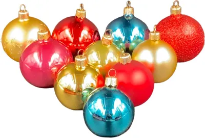 Produktbild von Weihnachtskugeln, Glasskugeln, Tannenbaumkugeln Bunt