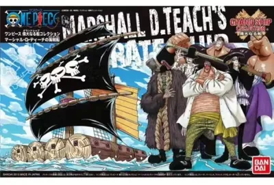 Obrázek produktu pro Bandai ONE PIECE GRAND SHIP COLLECTION MARSHALL D.TEACH'S PIRATE SHIP