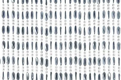 Obrázok produktu pre Tmavá mriežka – 100 x 240 cm – sivá