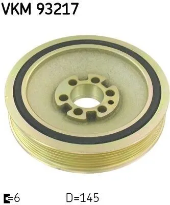 Produktbild von SKF VKM 93217 Riemenscheibe Kurbelwelle für FIAT STILO (192)