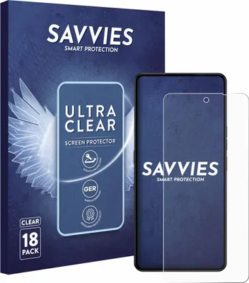 Produktbild von 18x Für Gigaset GS6 Pro Schutzfolie Savvies Displayschutz Display Schutz Folie Klar Transparent