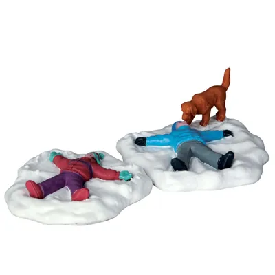 Productafbeelding van Kerstfiguur Snow angels set of 2 Lemax
