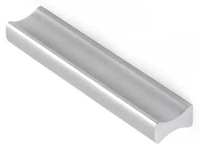 Image de Poignée De Meuble En Aluminium, Modèle 2279, Finition Anodisée Mate, 64 Mm, Blister 4 Unités