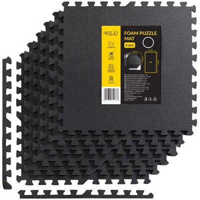 Obrázek produktu pro Podložka pod puzzle 60 cm x 60 cm černá 6 dílků.