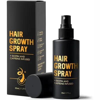 Produktbild von 2stk Haarwachstumsspray, 50 ml, natürlicher, haarverdichtender, sanfter Nac