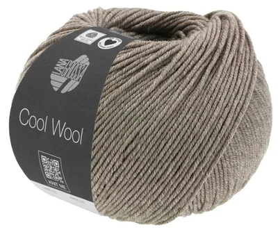 Produktbild von Lana Grossa - Cool Wool Melange 1421 graubraun meliert